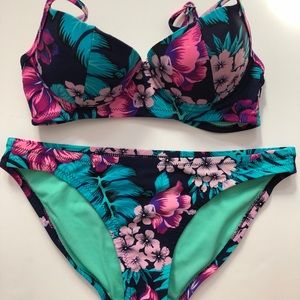 Tropical Floral Swimsuit